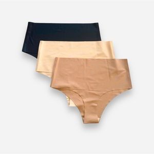 🌸New🌸 3pk seamless high waisted panty lot size L